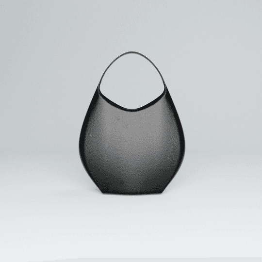 CLIN bag square to the camera, the body widening low and narrowing into the handle