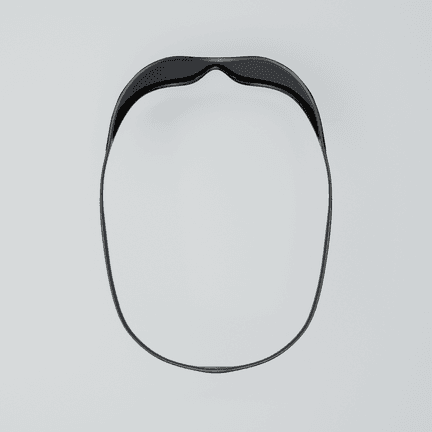 FLUX from behind, the arms closing into a single thin loop