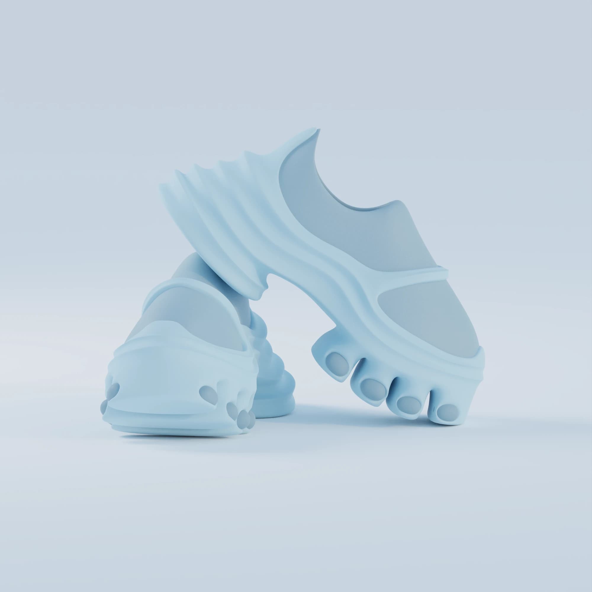 IMPO concept pair in ice blue
