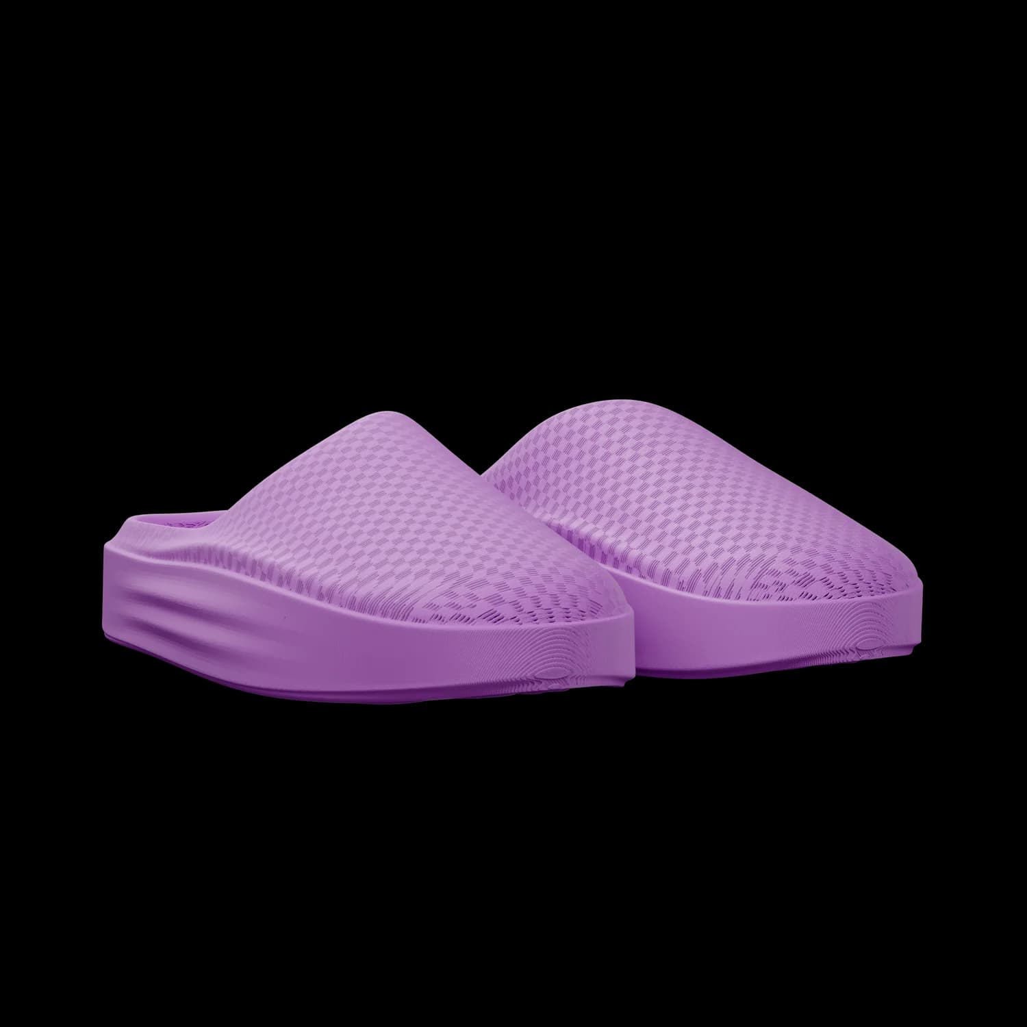 NEVO in lilac, three-quarter angle view of a single slide