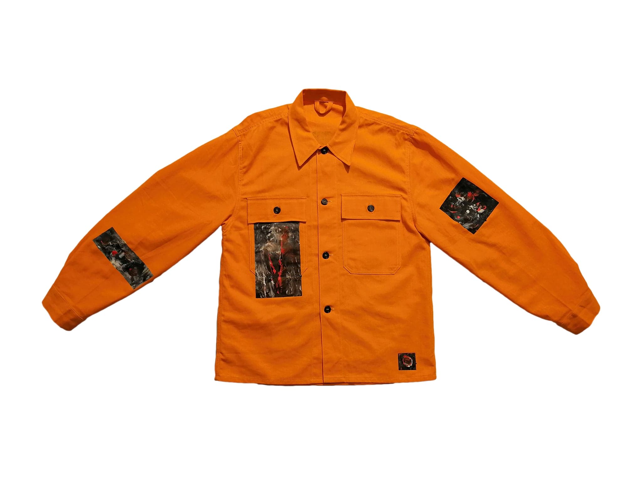 THERE IS A PAINTING ON YOUR JACKET