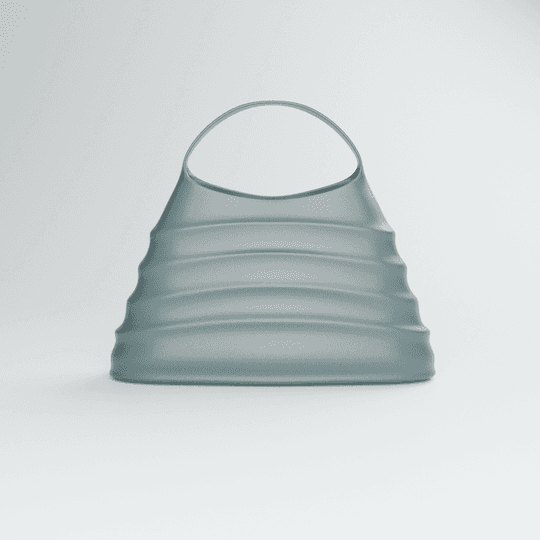 WWWW bag square to the camera, the ridges reading as level steps